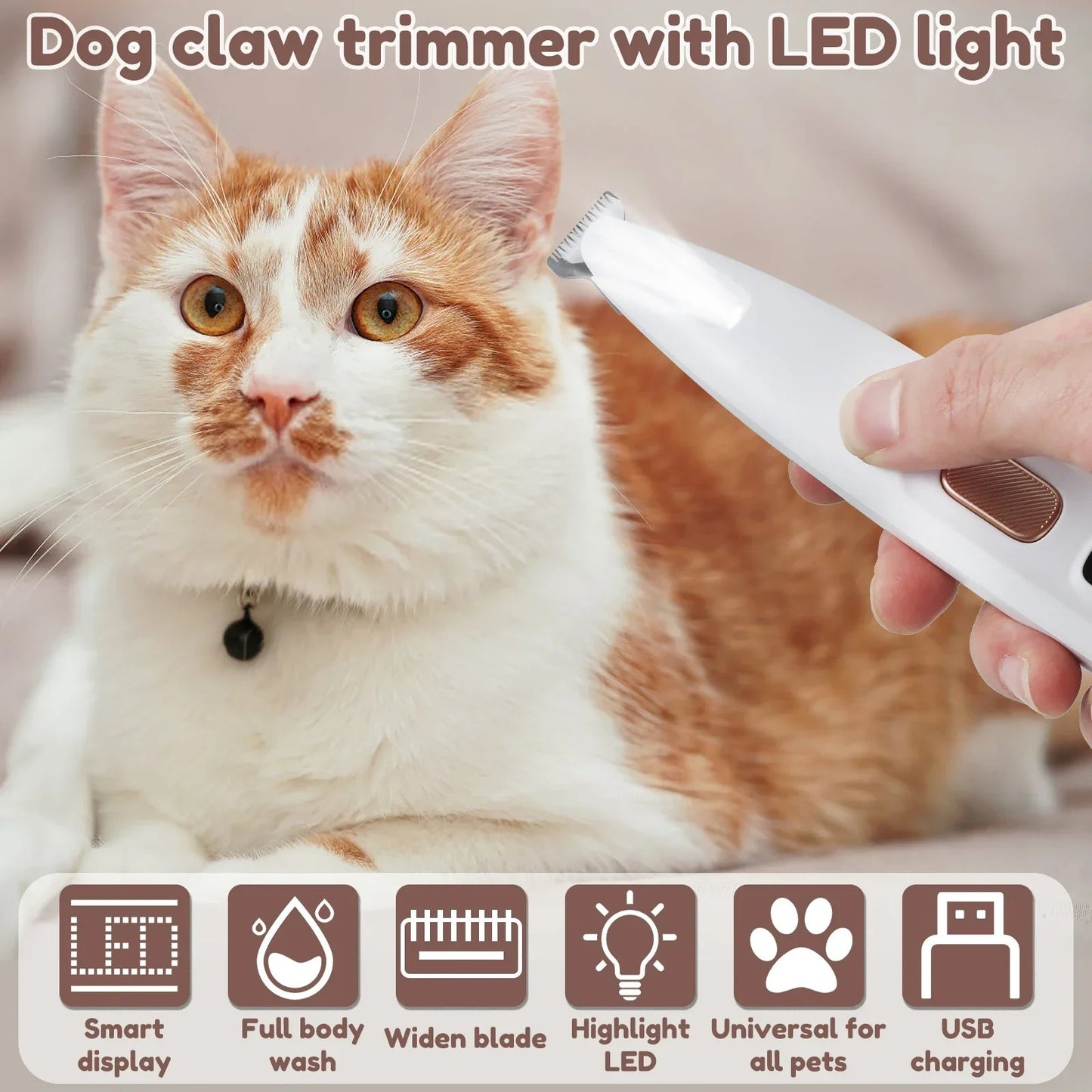 NoblTravel™ Pet Hair Trimmer